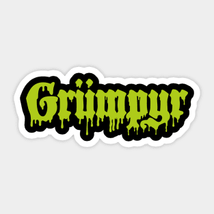 Grumypr Sticker